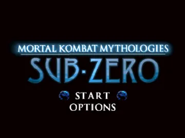 Mortal Kombat Mythologies - Sub-Zero (Europe) screen shot title